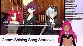 vtuber lewdneko playing shining song starnova mariya route part 1