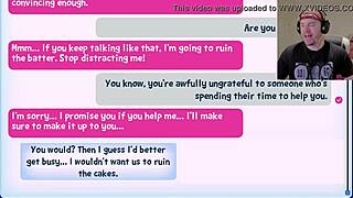 Baking Disaster Turns Wild with Girl in Fap CEO Uncensored Doggy Action