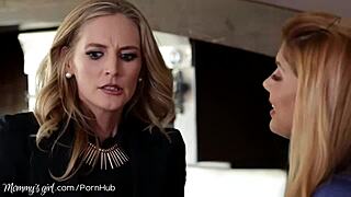 uh, walked in on my step m’s lesbian thing… oops