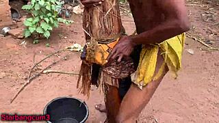 Ever tried fucking with a huge cucumber like this?