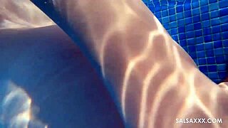 underwater banging by the pool feels absolutely wild.