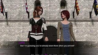 let's play a knight's tale part four with redhead and blonde characters