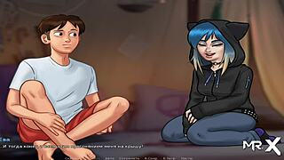 Jerk Off To This Anime Babe's Big Ass And Pussy In Summertime Saga!