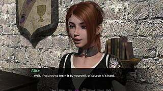 let's play a knight's tale part four with redhead and blonde characters