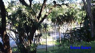 i give my shaved pussy to the street masturbator while riding his monster cock outdoor