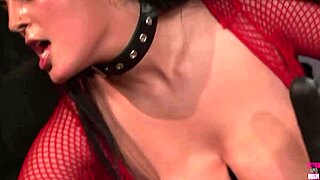 it takes two strapons and a big cock to make a horny bdsmloving brunette cum