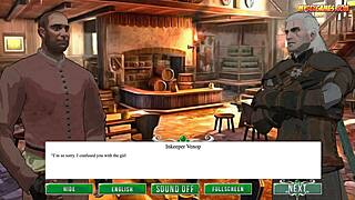 The witch engages in intense fucking and blowjob during the game wish.