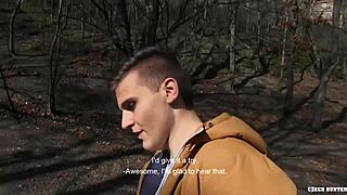 czech hunter meets an amateur gay euro twink for pay in episode 521