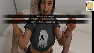 Flirting with Harper and Natalie