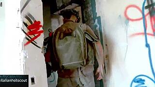 Slutty brunette loves having her pussy shoved with cock