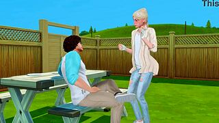 Stepbrother Wanted Huge Dick in Ass and Rough Facefuck for Hard Sex Sims Anime Hentai SFM 💥