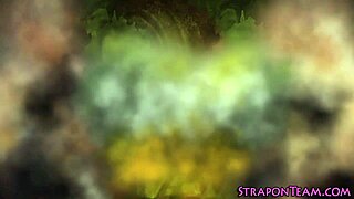 les domina bangs tied sub