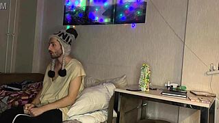 Girl Seduces Gay Couple for Homemade Threesome Fuck