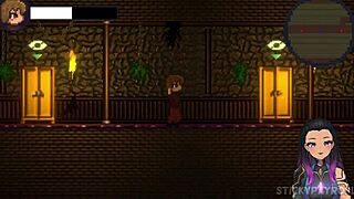 succubus dominates me hard in drain mansion hentai game part 3