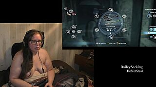 Playing Naked Evil Within, part 4 is getting intense! 😈