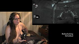 Playing Naked Evil Within, part 4 is getting intense! 😈