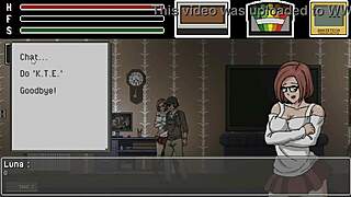 Man Having Sex with Pretty Lady in Lustful Spirit Hunt Ryona Hentai Game Gameplay