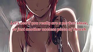 Makima's SLAVE TRAINING with femdom feet humiliation.