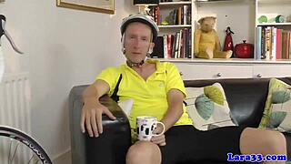 British mature, wanna pick up a cyclist for a wild doggystyle ride?