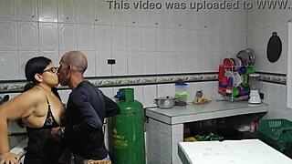 My Husband's Friend Licks My Ass And Pussy Before Fucking Me Anal Until I Cum In This Homemade Scene