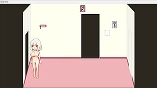 18+ girl bad at puzzles in hentai game fucking for endings