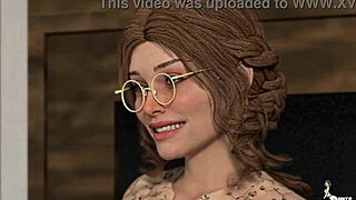 A horny college boy seduces his uncle’s new wife, a nerdy hot girl