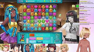 Vtuber Lewdneko Plays Huniepop 2 Double Date Part 6