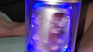 Chilling on the couch with a new toy for smooth edging