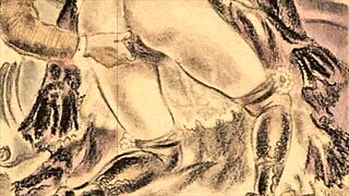 Vintage erotic drawings