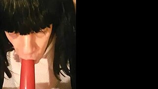 I need ass insertion with dildo in stockings! 😏