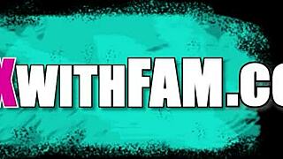 Step cousin Eden West teaches Johnny Love face sitting tricks