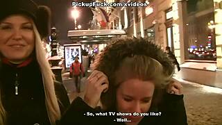 Redhead Slut Banged in Public Toilet