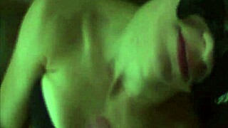 an amateur italian couple engages in hard sex on cam, starting with blowjob and ending with creampie