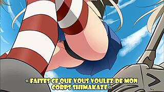 Shimakaze Turns You Into Her Sexual Slave In Hentai Femdom Scene