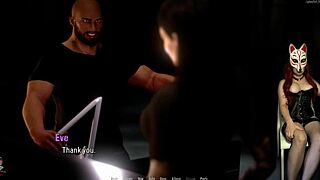 Tales From The Deep Eve Ep 5: Brunette Milf In Costumes Cosplays Rough Fetish At Striptease Bar