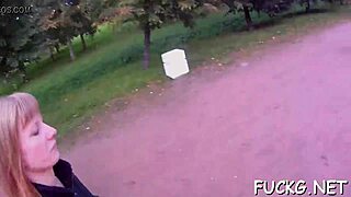 Petite 18+ Teen Gets Picked Up, Receives Blowjob, Then Nailed with Wet Pussy