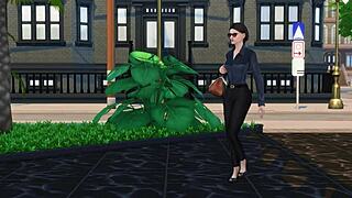 Busty Lesbian Chooses Between Two Girlfriends - Eliza Ibarra Gabbie Carter And Lulu Chu