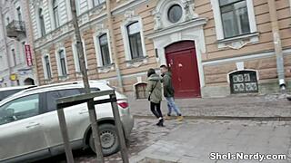 Nerdy Birdy Izi Ashley Gets Down and Dirty!