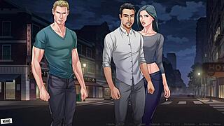 complete gameplay of our red string part 3 with sexy brunette