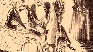 Vintage Erotic Illustration Evokes Deep Emotions