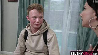 Mandy Muse Creamed By Creepy Stepson's Monster Cock