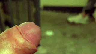 i saw a twink jerking off and joined in for a gay blowjob with bdsm