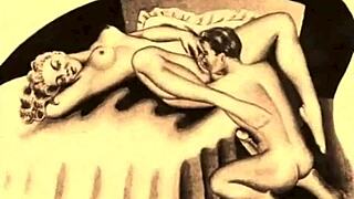 What vintage erotic drawings turn you on?