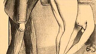 Vintage Erotic Illustration Evokes Deep Emotions