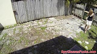 Damn! Alluring babe gets banged hard POV on hidden spycam!