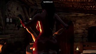 3D game with shemale and cute girl, a new type of porn in 2024
