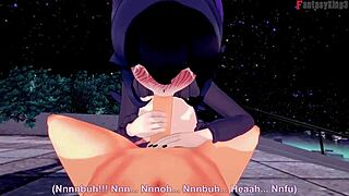 want to see hex maniac fuck in class?