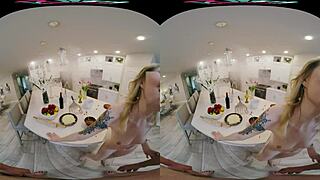 Vrhush Hot Blonde Ailee Anne Wants It In The Kitchen