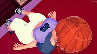 Gwen Wants Fun With Big Cock And Loves Heating Her Breasts Adult Version