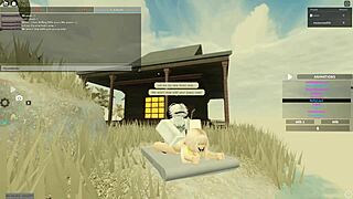 83 roblox porn with missionary sex and deepthroat